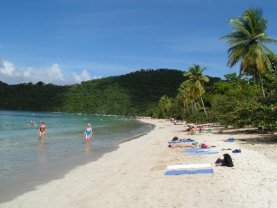 Magens Bay Beach St Thomas USVI