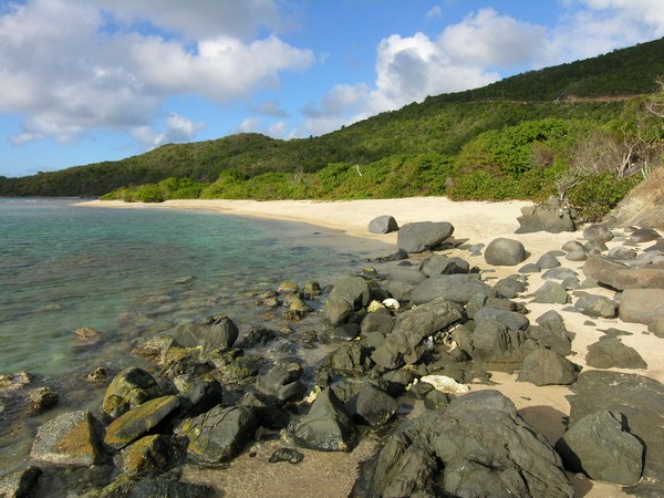 Mountain Trunk Bay Beach Virgin Gorda BVI