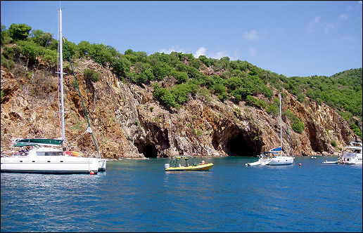 The Caves Dive Site Norman Island British Virgin Islands