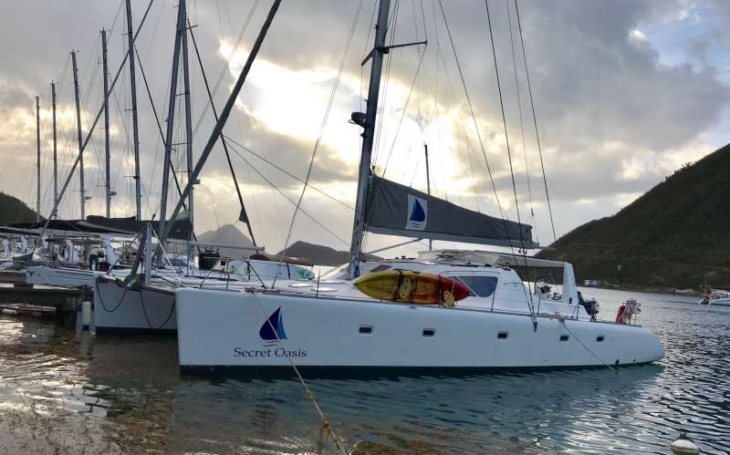 VOYAGE 580 Charter Yacht