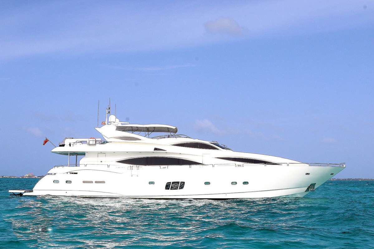 YCM 105 Charter Yacht