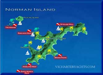 Norman Island BVI Dive Sites