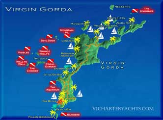 Virgin Gorda BVI Dive Sites